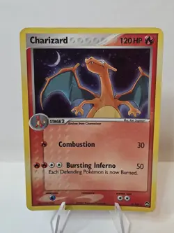 Pokemon - Charizard - 6/108 - Holo Rare with HALO SWIRL - Power Keepers - LP - Image 1