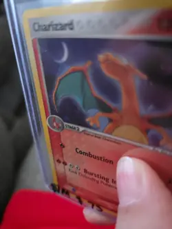 Pokemon - Charizard - 6/108 - Holo Rare with HALO SWIRL - Power Keepers - LP - Image 2
