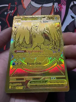 Pokemon TCG Ascended Heroes Mega Dragonite Ex Gold Hyper Rare 295/217 Near Mint - Image 1