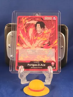Portgas.D.Ace - OP03-001 - Leader - English - Near Mint - One Piece CCG - Image 1
