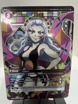 Union Arena Demon Slayer Daki UE05BT/KMY-1-059 SR* - Image 1