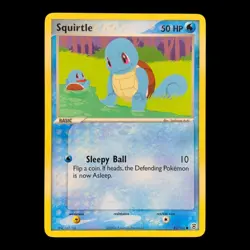 Squirtle 82/112 EX FireRed LeafGreen Common Pokemon Card 2004 English NEAR MINT! - Image 1