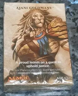 Magic The Gathering 2010 Ajani Goldmane Planeswalker 30 Card Deck - Image 1