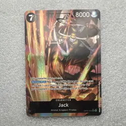 One Piece Jack (Parallel) OP08-084 Two Legends Super Rare Foil Character Card - Image 1