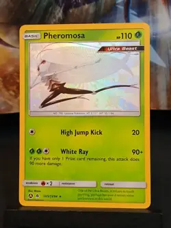 Pheromosa SV5/SV94 Hidden Fates: Shiny Vault Holo Pokemon Card - Image 2