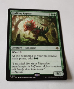 MtG Hulking Raptor (LCI-0191) Rare English MINT - Image 1