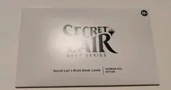 Brain Dead Lands Rainbow Foil Sealed Secret Lair MtG Magic the Gathering - Image 1