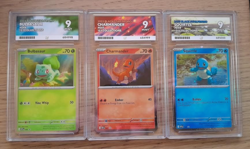 Pokemon 151 Promo's -Bulbasaur -Charmander -Squirtle -Sequential! Ace 9 MINT! - Image 2