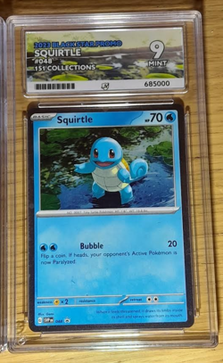 Pokemon 151 Promo's -Bulbasaur -Charmander -Squirtle -Sequential! Ace 9 MINT! - Image 5