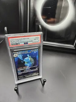2023 Pokemon MEW EN-151 Special Illustration Rare #200 Blastoise EX PSA 8 - Image 1