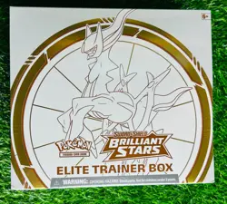 Pokemon Brilliant Stars Elite Trainer Box ETB Sealed Arceus - Image 1