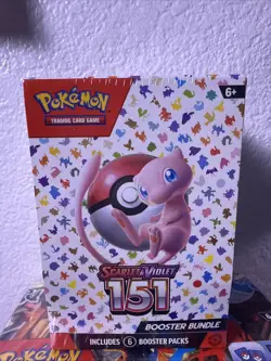 Pokemon Scarlet Violet 151 Booster Bundle 6-Pack, Factory-Sealed - Image 1