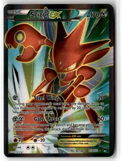 Scizor EX ⭐ 119/122 Holo Rare Ultra BREAKpoint 2016 Pokemon LP - Image 1