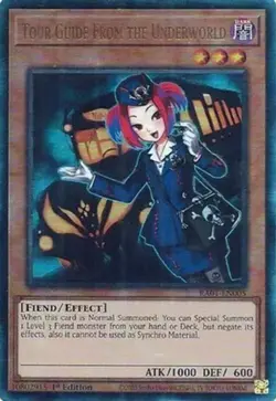 Yugioh! Tour Guide From the Underworld - RA01-EN005 - Prismatic Ultimate Rare - - Image 1