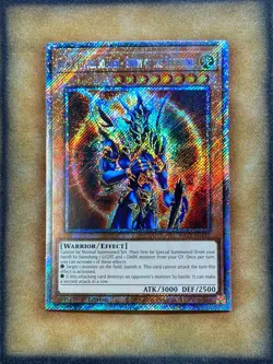Yugioh Black Luster Soldier - Envoy of the Beginning RA03-EN132 Platinum 1st NM - Image 1