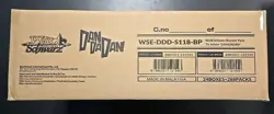 Sealed Case Weiss Schwarz: DANDADAN English 24x Booster Box Includes Playmat - Image 1
