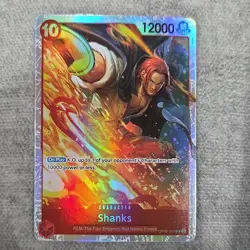 Shanks OP06-007 SR Holo Character Bandai One Piece Card Game - Image 1