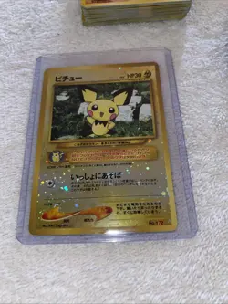Pichu Holo Rare No.172 Pokemon TCG Japanese Nintendo Pocket Monsters Card Game - Image 3