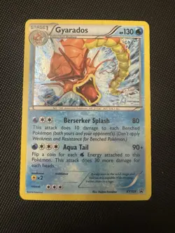 Pokemon TCG XY Gyarados Holo Black Star Promo Card XY109 - Image 1