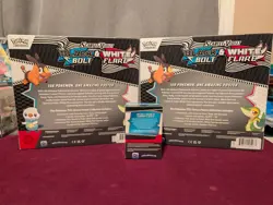 Pokemon White Flare & Black Bolt Poster Collection x2, Black Bolt Booster Bundle - Image 2