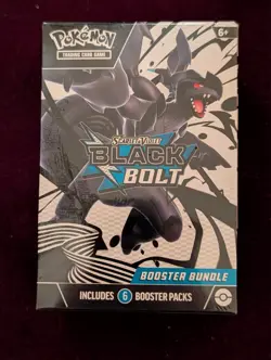 Pokemon White Flare & Black Bolt Poster Collection x2, Black Bolt Booster Bundle - Image 3