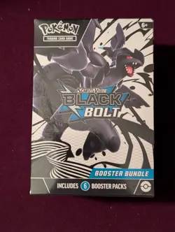Pokemon White Flare & Black Bolt Poster Collection x2, Black Bolt Booster Bundle - Image 4