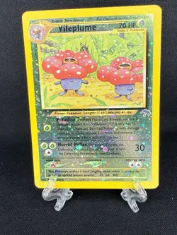 Pokemon Vileplume Reverse Holo Southern Islands Promo 17/18 🌀👀🏝 - Image 3