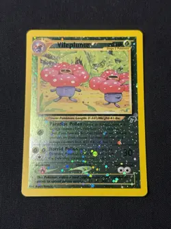 Pokemon Vileplume Reverse Holo Southern Islands Promo 17/18 🌀👀🏝 - Image 5
