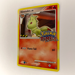 NINETALES 3/16 HOLO STAMP POKEMON RUMBLE LP POKEMON - Image 3