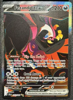 Pokemon - Fezandipiti EX - NM - Shrouded Fable 092/064 Special Illustration Rare - Image 1