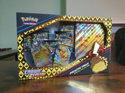 Pokemon TCG Crown Zenith Pikachu Vmax Special Collection Box New and Sealed - Image 1