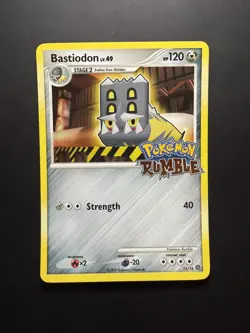 [NM+] Bastiodon 14/16 2009 Pokemon RUMBLE - Image 1