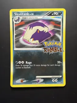 [NM+] Skuntank 13/16 Pokemon Rumble Set Stamped English Pokemon TCG 2009 - Image 1