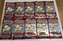 LOT DE 10 BOOSTER ECHANTILLON PACK LOISIR POKEMON NEUF RIVALITES DESTINEES EV 10 - Image 1