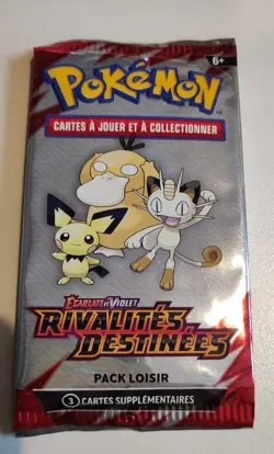 LOT DE 10 BOOSTER ECHANTILLON PACK LOISIR POKEMON NEUF RIVALITES DESTINEES EV 10 - Image 2