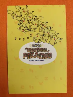 Gengar Pikachu Gold Ice Holo Electric Pikachu Database 2025 - Pokemon Peru - Image 2