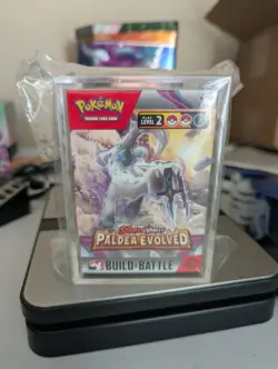 Pokemon Scarlet & Violet Paldea Evolved Build & Battle Box + Acrylic Case Sealed - Image 1
