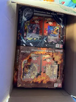 One Piece 9x Illustration Vol 5 & 7x Vol 6. 16x Sealed - Image 3