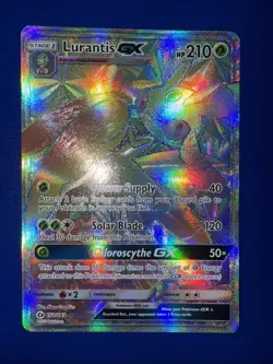 Pokemon Card Lurantis GX 150/149 Sun & Moon Base Set Secret Rare Holo - Image 1