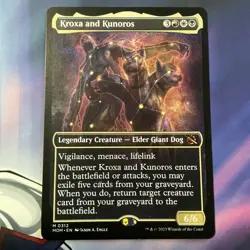 Kroxa and Kunoros Showcase Regular - March Of The Machine MTG-NM - Image 1