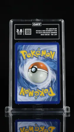 Necrozma GX 153/147 Secret Rainbow Rare Burning Shadows Pokemon Card TAG 8.5 - Image 2