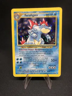 Feraligatr 4/111 Pokemon Neo Genesis Holo Rare - Image 1