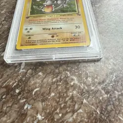 1999 POKEMON FOSSIL 1ST ED-PRERELEASE #1 AERODACTYL-HOLO PSA 9 - Image 3