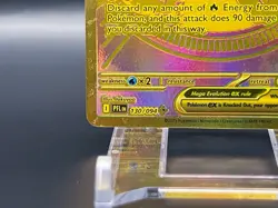 POKEMON MEGA CHARIZARD X EX 130/094 HYPER GOLD RARE EN-PFL 2025 NEAR MINT - Image 5