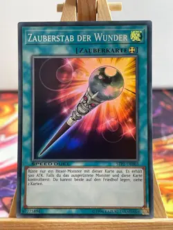Zauberstab Der Wunder STP1-DE003 Super Rare Deutsch NM YUGIOH - Image 1