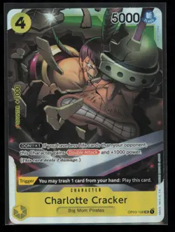 Charlotte Cracker OP03-108 One Piece Premium Booster -The Best- NM - Image 1