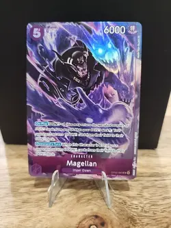 One Piece Card Game (TCG/CCG): Paramount War - Magellan (SR) OP02-085 Alt Art - Image 1