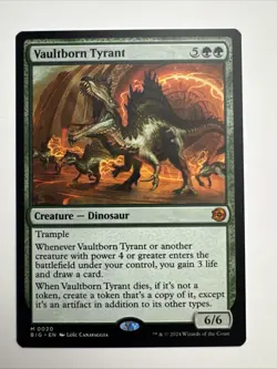 Vaultborn Tyrant Outlaws of Thunder Junction: the Big Score Regular - Image 1