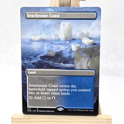 Seachrome Coast Borderless Phyrexia: All Will Be One 374 MTG NM Near Mint Single - Image 1