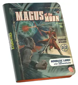 MTG Edge of Eternities Magus of the Moon 360 Card Binder Zipfolio - Image 1